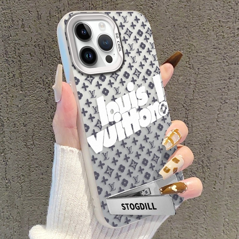 Ốp lưng LV hoa văn trong suốt, bảo vệ toàn diện chất lượng cao Bảo Vệ Camera Cấp iPhone 17/16/15/14/13/12/11/X/XS Max