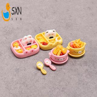 Bộ đồ chơi hộp cơm trưa hoạt hình Mini - Quả cơm nhỏ Mô phỏng thực phẩm cho trẻ em Nhà chơi