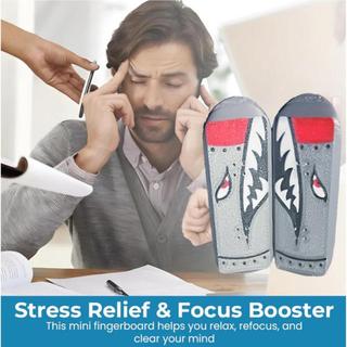 3D In Từ Tính Mini Ngón Tay Kickflip Từ Ván Trượt Fidget Đồ Chơi Trẻ Em Giảm Căng Thẳng decfeyeth