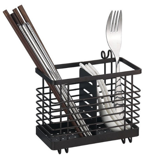 Ống Đựng Đũa Inox Cao Cấp Tiện Lợi Có Móc Treo, Chống Gỉ, Gọn Gàng Cho Mọi Bếp