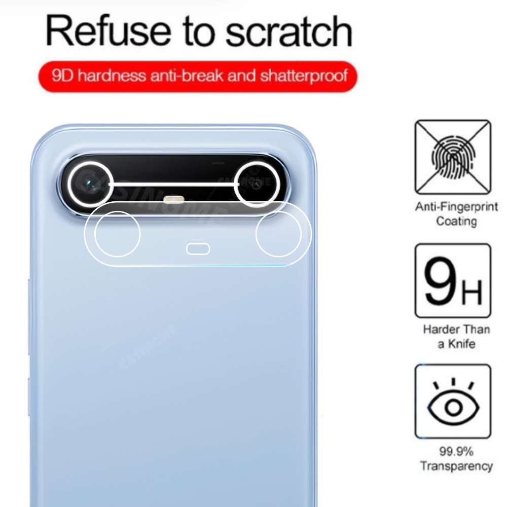 TECNO POVA Slim 5G 3D Bảo vệ ống kính máy ảnh cho TECNO POVA Slim 5G SParkSlim POVA SPark Slim 4G 5G 2025 Kính cường lực trong suốt Bảo vệ camera sau