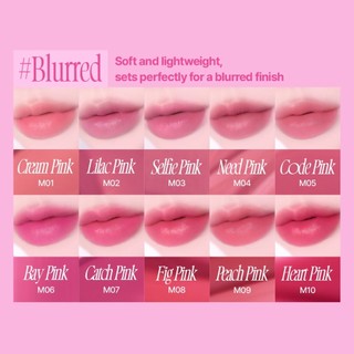 Son tint lì FWEE Pink Obsession Stay-Fit, bền màu lâu trôi, 20 màu (3.6g)