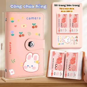 Sổ tiết kiệm tiền đựng tiền 100 tờ, sổ thử thách tiết kiệm 100 ngày da PU có thể đựng tiền tái sử dụng nhiều lần