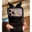 Dành Cho Iphone 17 Pro Max Mùa Đông Xuống Áo Khoác Ốp Lưng Cứng Chống Sốc Thiên Thần 3D Hàn Quốc Iphone 14 Pro Max Làm Dày Camera Dành Cho IPhone 17 16 15 14 13 Pro Max