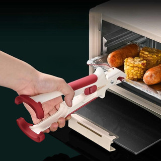 (Giao hàng tại địa phương) Kẹp chống bỏng cho cốc và bát trứng hấp bằng silicon chống trượt để nâng tấm và bát