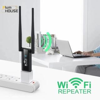 PlumHOUSE USB Wifi Repeater 300M Bộ tăng cường tín hiệu Wi-Fi 2.4G Bộ mở rộng không dây Bộ chuyển đổi Wi Fi cho máy tính để bàn PC Laptop VN