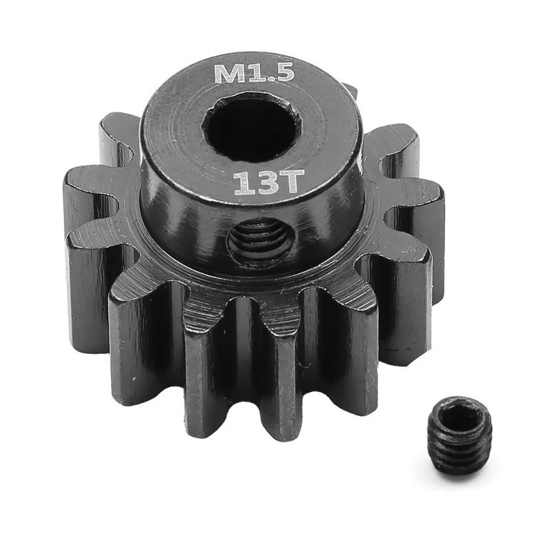 Thép 5mm M1.5 Kim Loại Bánh Răng Bánh Răng Động Cơ Bánh Răng 12T-18T Cho 1 / 8 1 / 10 TRAXXAS ARRMA LOSI RCCar Phụ Kiện Động Cơ Chất Lượng Cao