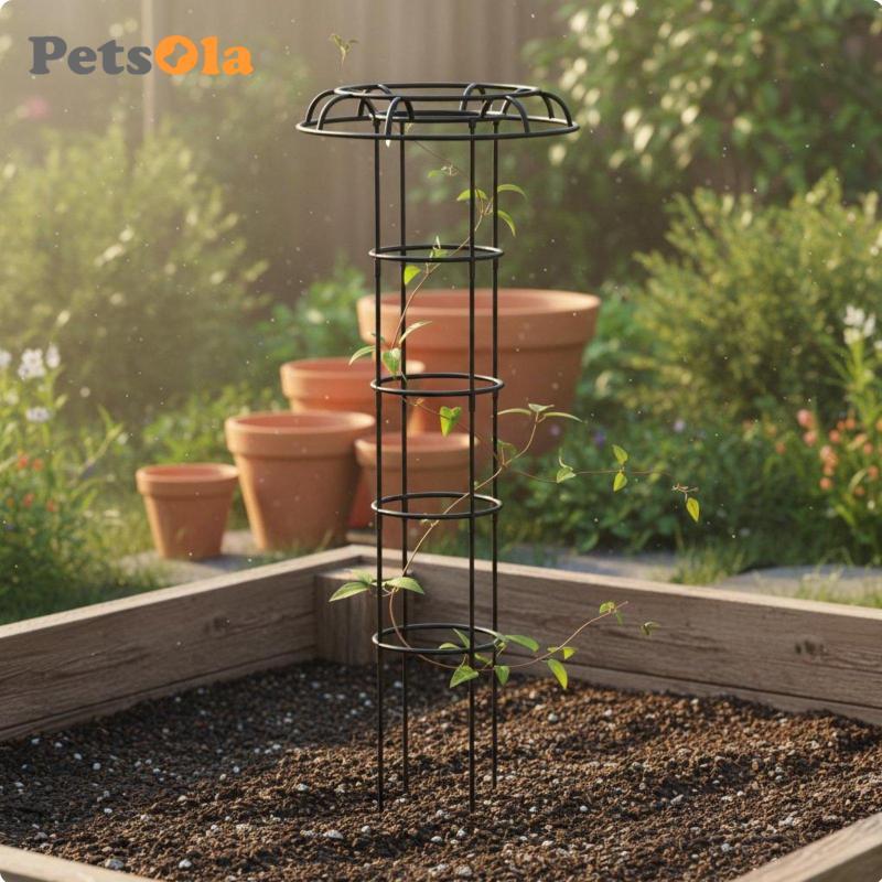 Khung Hỗ Trợ Leo Núi Có Thể Điều Chỉnh Vườn Trellis Hình Ô Sợi Thủy Tinh Giá Đỡ Thực Vật Hỗ Trợ Mạnh Mẽ Cho Leo Hoa