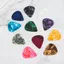 SMILE 10 Chiếc Đàn Guitar Điện Chọn, Celluloid Bề Mặt Mịn Đàn Guitar Pick Holder Màu Sắc Tươi Sáng Độ Dày 0.46 / 0.71 / 0,96mm Đàn Guitar Plectrum