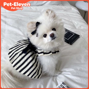 Mùa Hè Thú Cưng Đầm Quần Áo Cho Chó Mùa Hè Mỏng Phong Cách Teddy Bichon Pomeranian Yorkshire Chó Nhỏ Mèo Công Chúa Đầm
