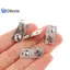 10 chiếc / 21x9mm Pin kim loại thay thế Tấm tiếp xúc lò xo Khe bạc Đẹp