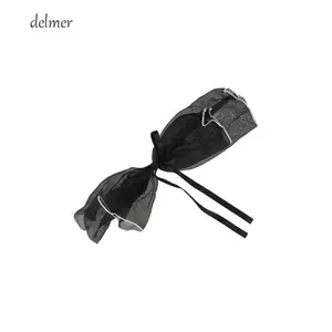 DELMER Nữ Kẹp Tóc Cho Bé Gái Tua Rua Đảng Dễ Thương Ins Phong Cách Công Chúa Thời Trang Mũ Tóc Cua Móng Vuốt Thanh Lịch Hàn Quốc Hairgrip