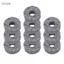 toyuvn Tấm lót nỉ toyuvn Funien Grey Drum Cymbal với Bộ phụ kiện nhạc cụ nhẹ để bảo vệ nhịp lớn hơn và âm thanh rõ ràng Dễ dàng lắp đặt Thiết kế nhỏ gọn