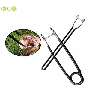 2 Cái / bộ Dụng cụ mở miệng cá + Máy rải hàm Cá chép Cá hồi Bass Lo Hook Remove Tale Nice