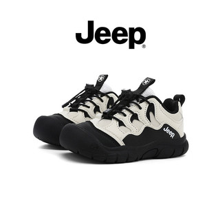 JEEP Giày Chạy Bộ Ngoài Trời Trẻ Em Thu Đông Chống Trơn Trượt Đế Mềm Bé Trai Bé Gái Chống Mài Mòn Giày Thường Ngày