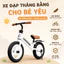 Xe Chòi Chân Thăng Bằng Trẻ Em - Khung Thép Carbon Dày, Bánh Không Săm, Xoay 360° Chống Lật Cho Bé 1-6Tuổi