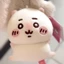 YT4 Chiikawa Usagi Plushie Màu Hồng Dễ Thương Phong Cách Dân Tộc Sang Trọng Túi Búp Bê Cotton Quyến Rũ