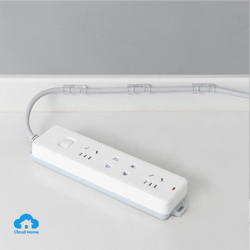 🌤️COD🌤️Bộ sắp xếp dây cáp tự dính, bộ lưu trữ cáp mạng, kẹp cố định cáp dữ liệu