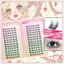Lông mi tự dính JRP Wispy 8MM Cụm mi dán sẵn Không cần keo Dễ dàng áp dụng cho du lịch và JRP