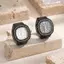 PNPIA- Nhẫn Đồng Hồ Ngón Tay Mini Thạch Anh Vintage Y2K Punk Phong Cách Dành Cho Nữ Cặp Đôi Tặng Trang Sức Cho Tập Hợp Xã Hội Và Sử Dụng Hàng Ngày