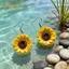 PNPIA- Bông Tai Hoa 3D Boho Cho Nữ Nhẹ Nhiều Màu Sắc Nhựa Thả Hoa Tòn Ten Cho Mùa Hè Đi Biển Đảng Và Quà Tặng