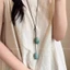 Mới Phong Cách Trung Hoa Mờ Giọt Nước Có Thể Điều Chỉnh Mục Mori Phong Cách Retro Tính Khí Xương Đòn Thời Trang Phù Hợp Với Niche Vòng Cổ Nữ