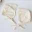 Mũ ren cho bé AWNGD, Mũ mùa hè thêu hoa có thể điều chỉnh cho trẻ em, Phụ kiện tóc Cotton thời trang Mũ sơ sinh ngoài trời