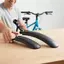 Jfory Trẻ Em Xe Đạp Fender Có Thể Điều Chỉnh Nhựa Chắn Bùn Xe Đạp Phụ Kiện Bắn Bảo Vệ Cho Trẻ Em Đi Xe Đạp Bảo Vệ