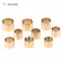 JCSYFAC 10 Chiếc DIY Snooker Bi-a Đồng Đồng Hồ Bơi Cue Ferrule Phụ Kiện Sửa Chữa 9mm10mm11mm12mm13mm Phụ Kiện Đồng Thau Mới