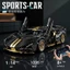 Mô hình lắp ráp siêu xe Lambo Black tỉ lệ 1:14 đồ chơi lắp ráp xe ô tô điều khiển quà tặng cho bé