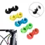 Bộ 10 Kẹp Cố Định Dây Phanh Xe Đạp FANIELLAPOWELL, Khóa Dây Nhựa Xoay, Kẹp Quản Lý Ống Loại S Nhiều Màu, Chất Lượng Cao MTB