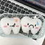 HFTOY Hoạt Hình Dễ Thương Răng Sang Trọng Móc Khóa Thời Trang Kawaii Mềm Nhồi Bông Mặt Dây Chuyền Keychian Sáng Tạo Bapa Phụ Kiện Trang Trí Quà Tặng ~
