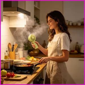 Quạt Mini Cầm Tay Tiện Dụng Chạy Bằng Pin Im Lặng Mini Không Tiếng Ồn Quạt Để Bàn Cho Trong Nhà Ngoài Trời Văn Phòng Tại Nhà Du Lịch lyuvn