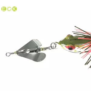 Bán Chạy Xuyên Biên Giới Mới 4.5cm 10.3g Thái Lan Gió Cứng Mồi Sấm Ếch Lá Gió Đường Chạy Mồi Cứng Cá Đặc Biệt Giết Đẹp