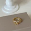 Nhẫn nữ zircon vàng khí chất thời trang cá tính và đa năng