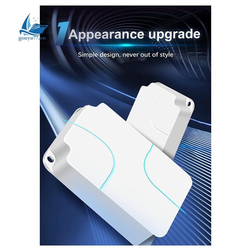 [gouyu77.vn] Bộ lặp POE chống nước ngoài trời 4 cổng IP55 mới Bộ mở rộng PoE Công tắc mạng 1 đến 4 cho máy ảnh IP