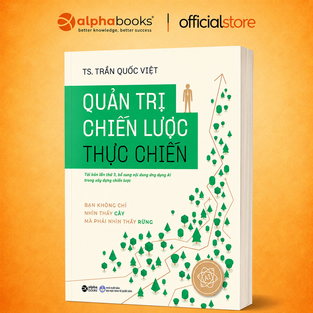 Sách - Quản Trị Chiến Lược Thực Chiến - T.S Trần Quốc Việt (Alpha Books)