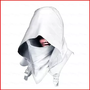 YB1 Halloween Cyberpunk Thời Trung Cổ Áo Khoác Mũ Có Mũ Bộ Trang Phục Unisex Cosplay Quần Áo Cho Vai Trò Chơi BY1
