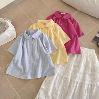 A997-[DƯỚI 1M4] [tomnaukids] Áo sơ mi cổ bèo sen cho bé mặc hè cực xinh - Size 9-36Kg