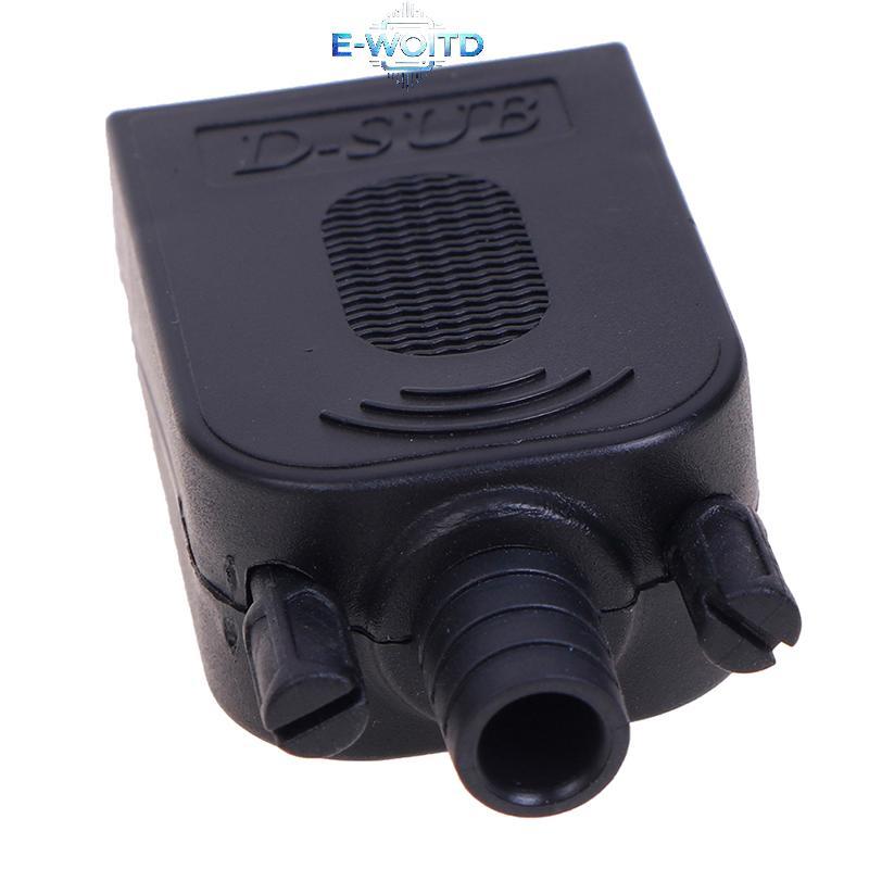 E-WOITD DB9 Kết Nối Nam Nữ 9 Pin Cắm Dây Tay RS232 RS485 Thiết Bị Đầu Cuối Đột Phá E-WOITD