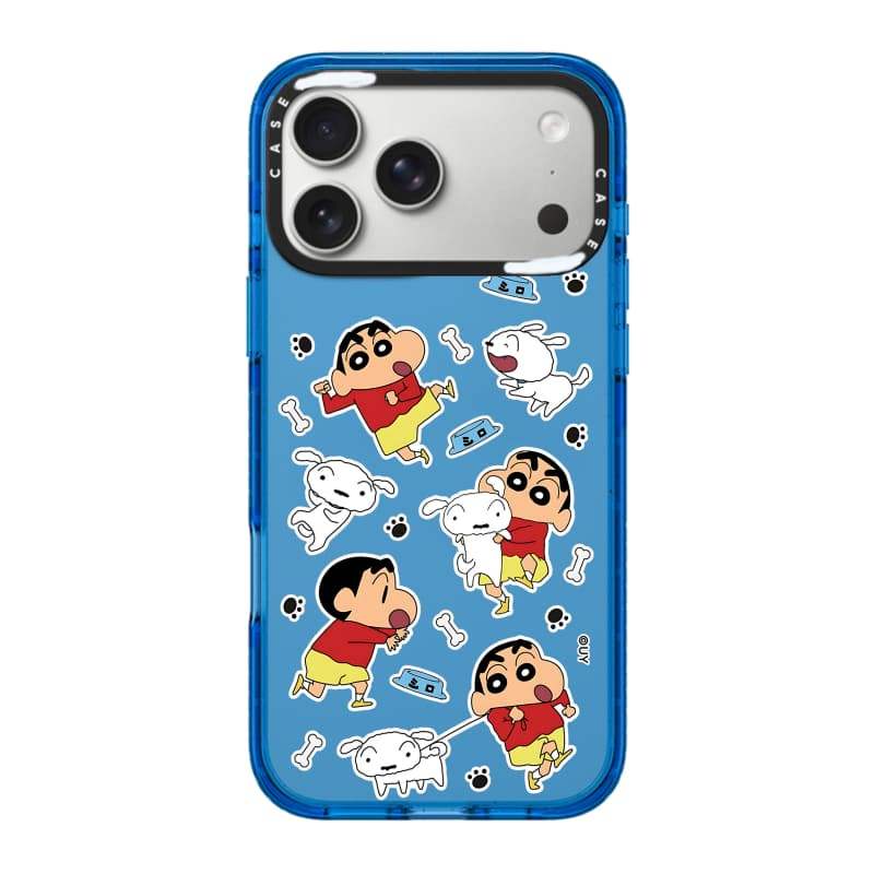 CASECASE X Crayon Shin chan Nohara Shiro Đen / Xanh da trời / Hồng Fizz Bộ sưu tập Màu sắc Trong suốt Cứng Hút Từ Tính Tác Động Dành Cho Apple IPhone 13 14 15 16 17Pro Max Plus Có Hộp