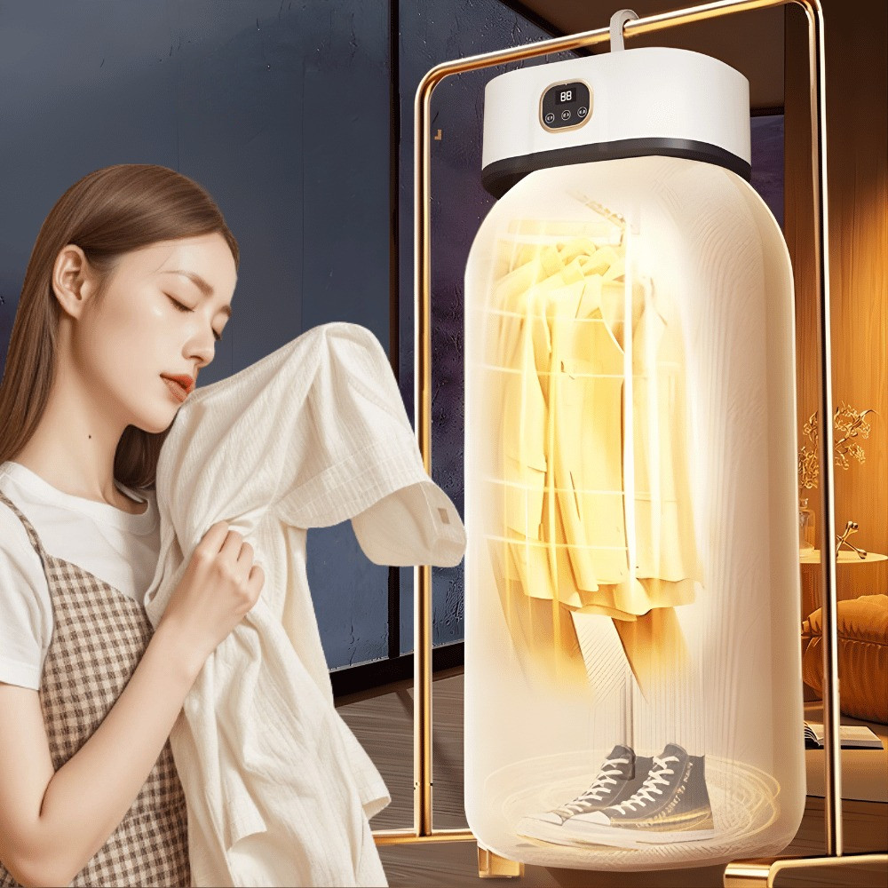 Máy Sấy Quần Áo Đa Năng Treo Tường, Khử Khuẩn, Sấy Khô Nhanh DINO, Máy Sấy Khô Quần Áo Gấp Gọn