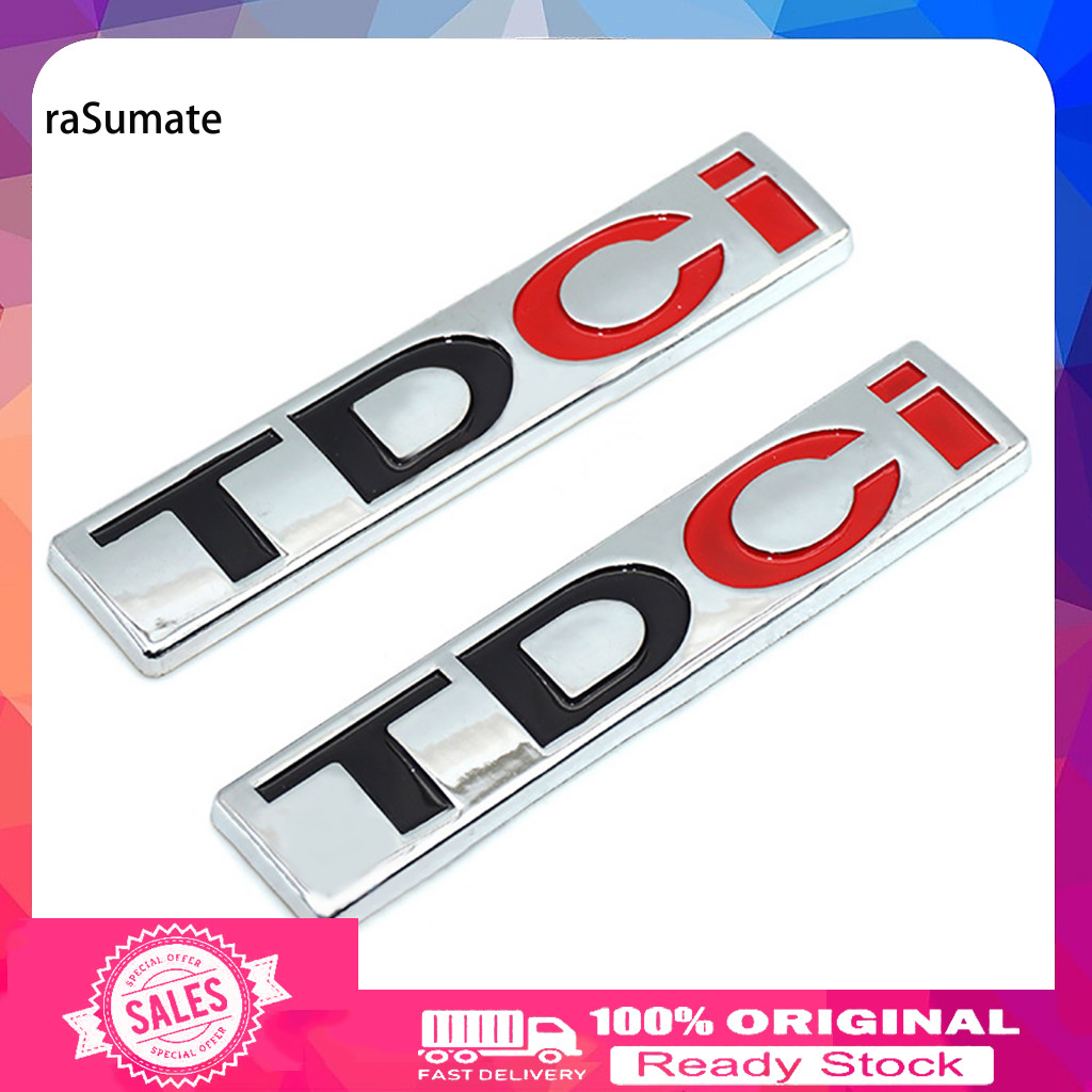 < rasumate > TDCI Thư Xe Phía Sau Thân Xe Dán Decal Huy Hiệu Cho Jiang Ling Ford