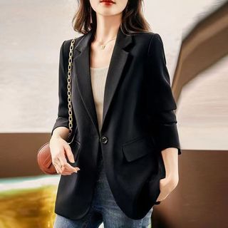 Thời trang nữ mới, áo khoác xuân thu thiết kế độc đáo cao cấp, dễ dàng phối đồ