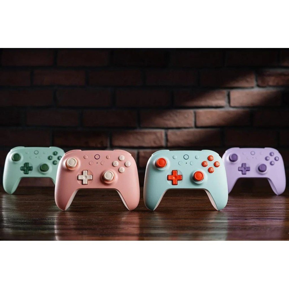 8BitDo Ultimate 2C Bộ điều khiển trò chơi không dây Màu mới Tay cầm chơi Game cho PC Windows 10 / 11 Steam Deck Raspberry Pi Android