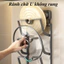 Giá Đỡ Nắp Nồi Cốc Hút - Nhựa ABS Bền, Lắp Linh Hoạt Không Khoan, Giúp Bếp Gọn Gàng & Ngăn Nắp