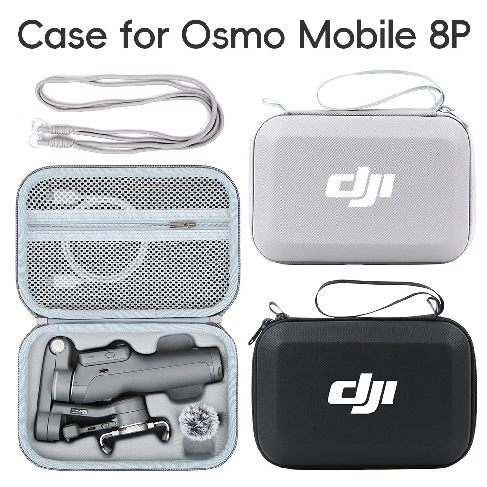 Thích hợp cho DJI Osmo Mobile 8P điện thoại thông minh gimbal ổn định hộp đựng, túi cầm tay di động, hộp bảo vệ ổn định 8P di động, túi đeo vai thiết bị chụp ảnh