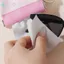 Túi đựng kính râm OUSXA, Túi đựng kính đọc sách mềm bằng da PU, Phim hoạt hình chống nước dễ thương Túi đựng kính mắt tự động đóng cửa cho nữ Cô gái