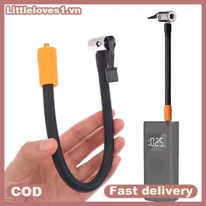 Littleloves1 1 Bộ chuyển đổi ống lạm phát sợi mịn 30CM Ống bơm hơi lốp ô tô M6 Loing Air Chu với van lốp tiêu chuẩn Qui lạm phát Một phần VN