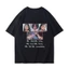 YB1 Michael Jackson 220g áo thun cotton dày in hình ngắn tay thời trang đường phố cao cấp BY1